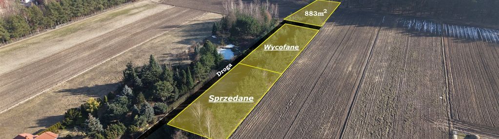Działka inwestycyjna w zaborówku 30 km od warszawy