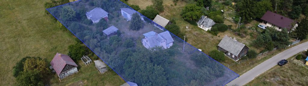 Nieruchomość 8700 m² w tym 3000m² budowlanej | zabudowania | wojnów