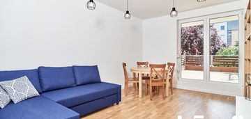 2-pokojowe mieszkanie z kuchnią i dużym tarasem