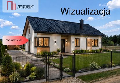 Dom parterowy w stanie surowym zamkniętym.