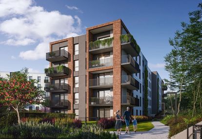 Nowoczesne mieszkanie z balkonem, gdańsk jasień