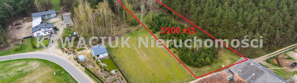 Działka we wsi ceniawy 5500 m2 tylko 17 zł/m2