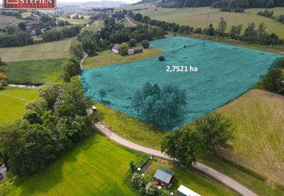Działka na wzniesieniu z pięknymi widokami