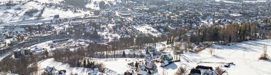 Działka budowlana z drogą - zwijacze, zakopane
