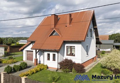 Dom w prusowym borku z halą/warsztatem 72 m2