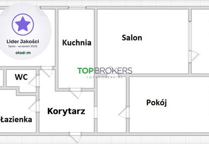 Widne 3 pokoje z oddzielną kuchnią