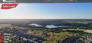 Uzbrojona słoneczna działka! osiedle nad jeziorem!