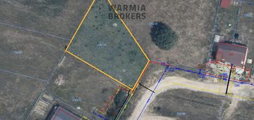 Działka z pozwoleniem na budowę klebark mały