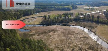 Działka 1,140 ha przy lesie nad rzeką wdą-smolniki