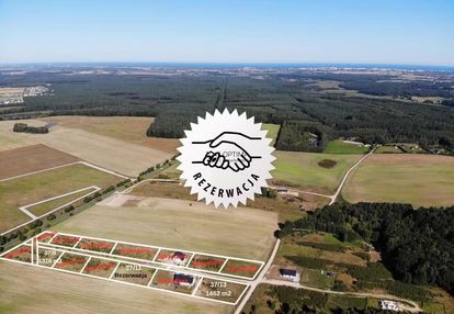 Działka 1405m2 w ząbrowie - 8km od kołobrzegu z wz