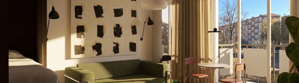 Gdańsk śródmieście - studio z balkonem - motława