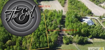 Działka z wz 23 ary w lesie w radłowie