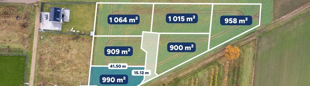 Działka 990 m² w konikowie – blisko koszalina!