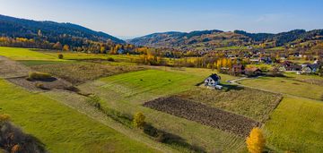 Działka budowlana widokowa 15 min od ns