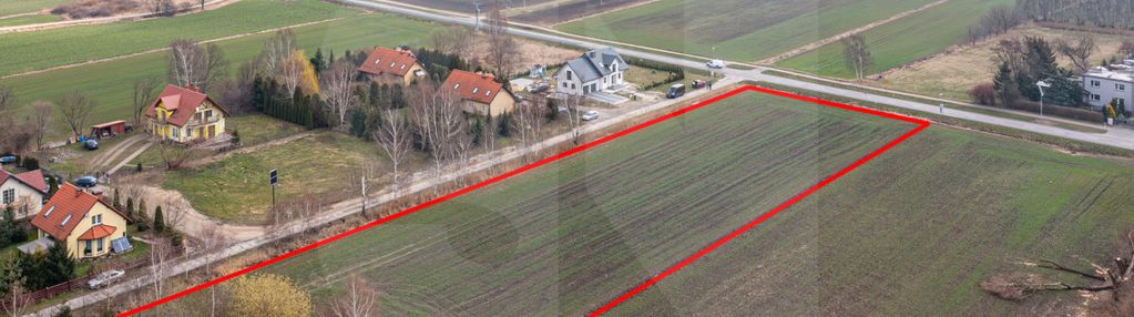 Działka usługowo - mieszkaniowa przy s7.