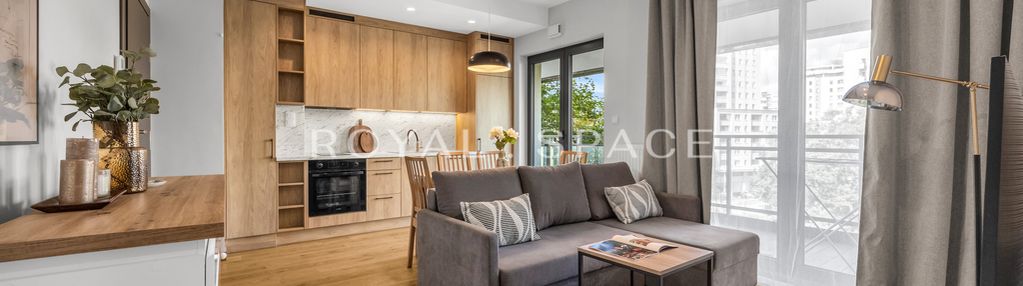 Stylowy apartament na woli z loggią