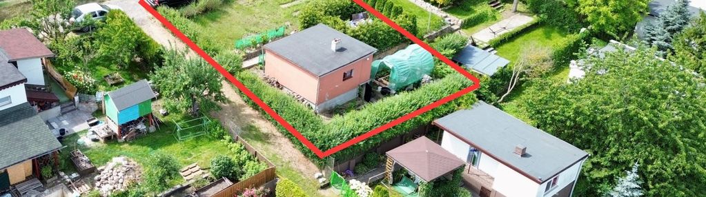 Malownicza działka rod z widokiem