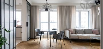 55 m2, przy metrze służew