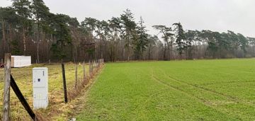 Działka budowlana 2162 m² przy lesie | wz | srocko