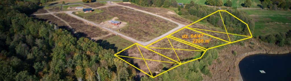 Działka z widokiem na jezioro wójtostwo | 2286 m²
