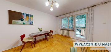 Most siekierkowski i 2 oddzielne pokoje i balkon