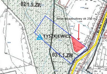 Działka usługowa w miejscowości domachowo