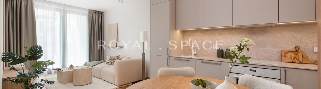 Jasny apartament z balkonem | młyny mogilska