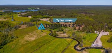 Rolbik, działka nad rzeka zbrzycą - kaszuby