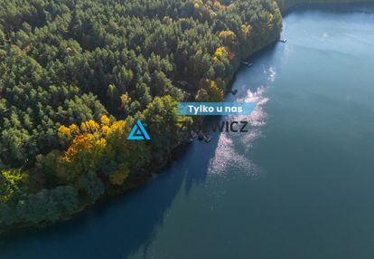 Urokliwa działka rekreacyjna tuż nad jeziorem!