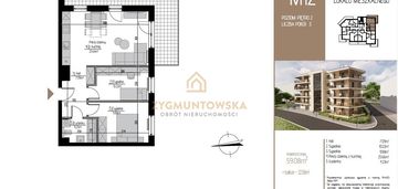 Nowoczesne 3 pokoje z narożną ekspozycją –stan dew