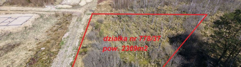 Leśniewo 2369m2 wz z 2024r przy lesie i szkole