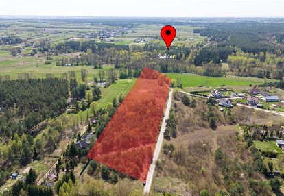 Działka nad świdrem z pnb 15 domów jednorodzinnych