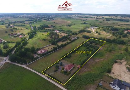 Przestronny dom na działce 1,29 ha