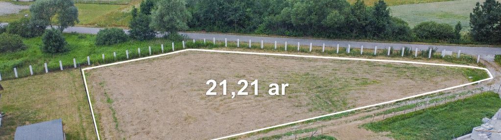 Działka 21 ar w piwodzie