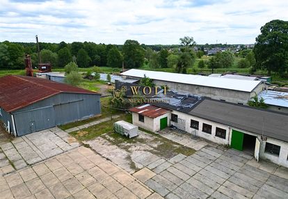 Działka przemysłowa z halami