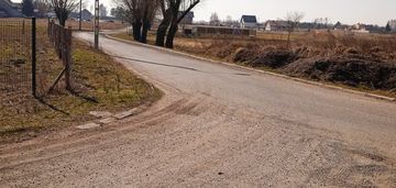 Działka budowlana 1100 m2 granice