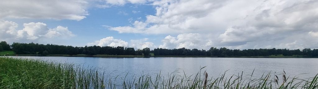 Działka z linią brzegową jeziora gaładuś