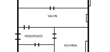 Dwupokojowe mieszkanie na górnej