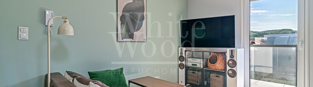 3 pokoje | taras | widok na zieleń