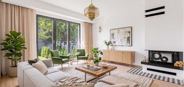 Nowoczesny dom z ogrodem | 7 pokoi | sadyba