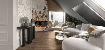 Penthouse z widokiem na wawel i panoramę miasta