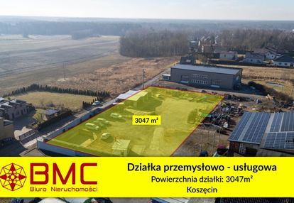 Działka przemysłowo-usługowa w koszęcinie