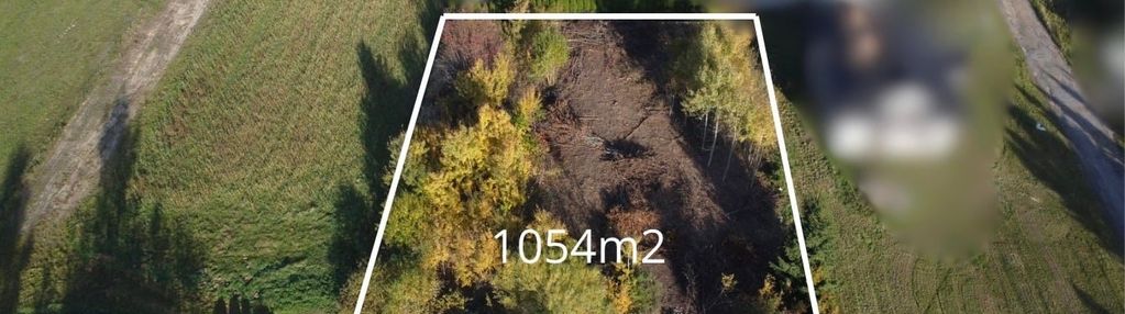 Atrakcyjna działka budowlana 1054 m2 wierzchowisko