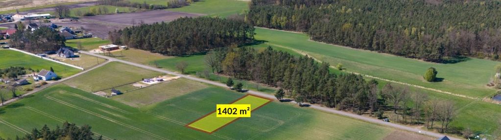 Działka budowlana zborowskie 1402 m2