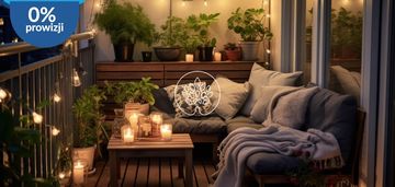 Symfonia | studio z dużym balkonem | 0% prowizji