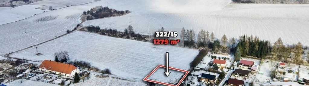 Działka budowlana z mediami, blisko dk8