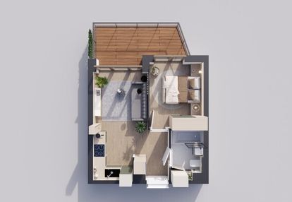 Sunrise park | mieszkanie nr 1.7 | 2 pokoje 32,52 m2 + balkon |
