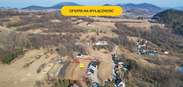 Piękna widokowa działka budowlana 16,63 ara dobra