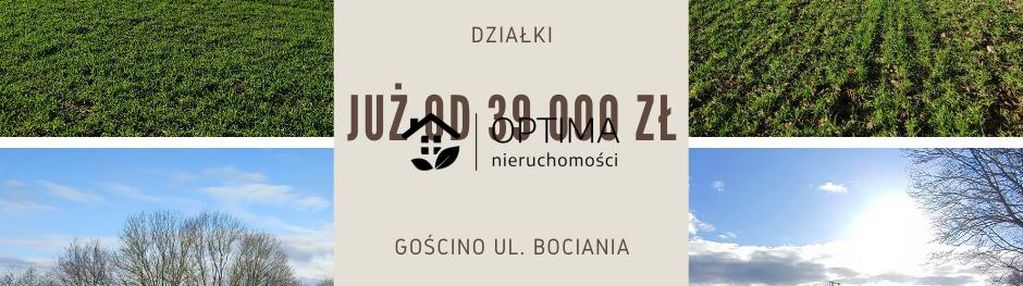 Bociania dz. nr 217/8, 1193m2, 49zł/m2