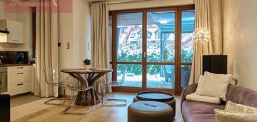 Mieszkanie jak dom -5 pokoi, ogródek z tarasem